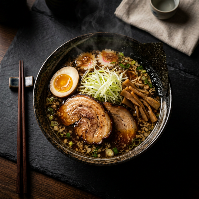 特製 竜亭豚骨醤油